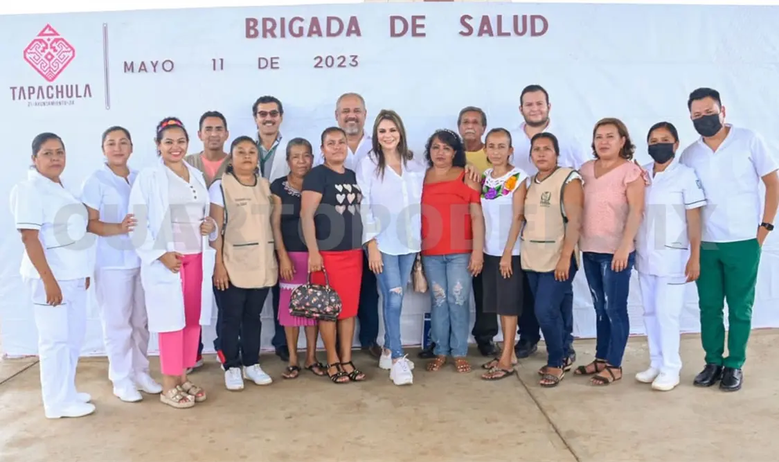 Encabeza Rosy Urbina brigada integral de salud