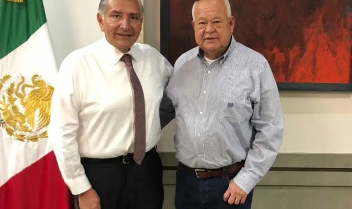 Externa gobernador de BCS respaldo a Adán Augusto