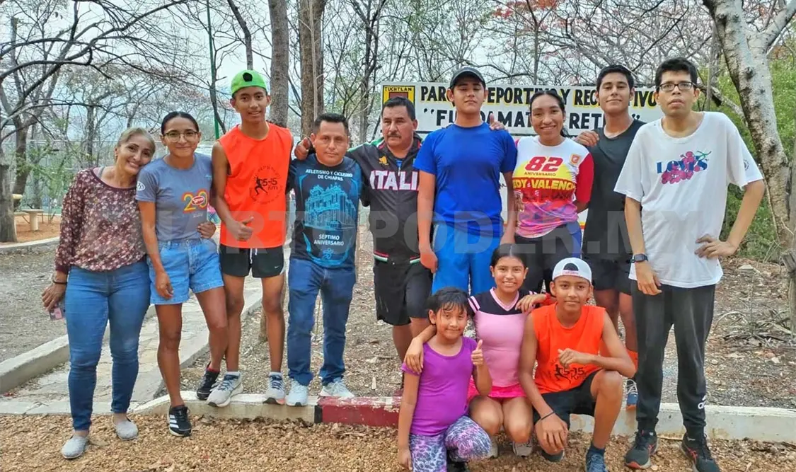 Todo listo para la carrera Solo para Peques