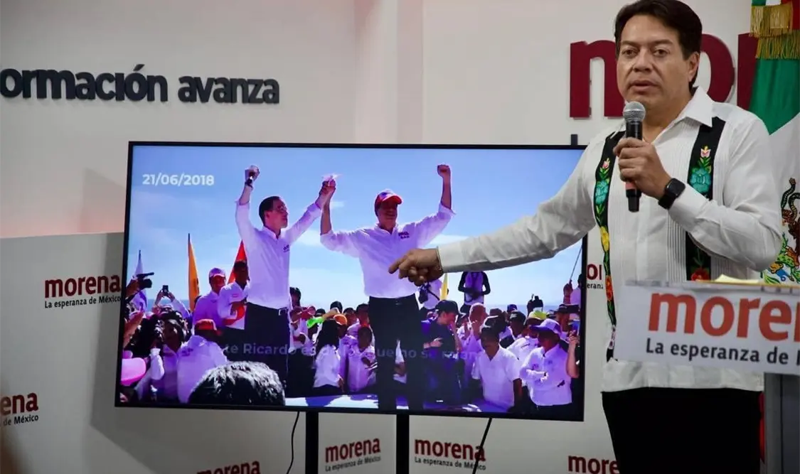 Mario Delgado señaló que la gran ventaja de la encuesta es que nadie la puede manipular. Cortesía