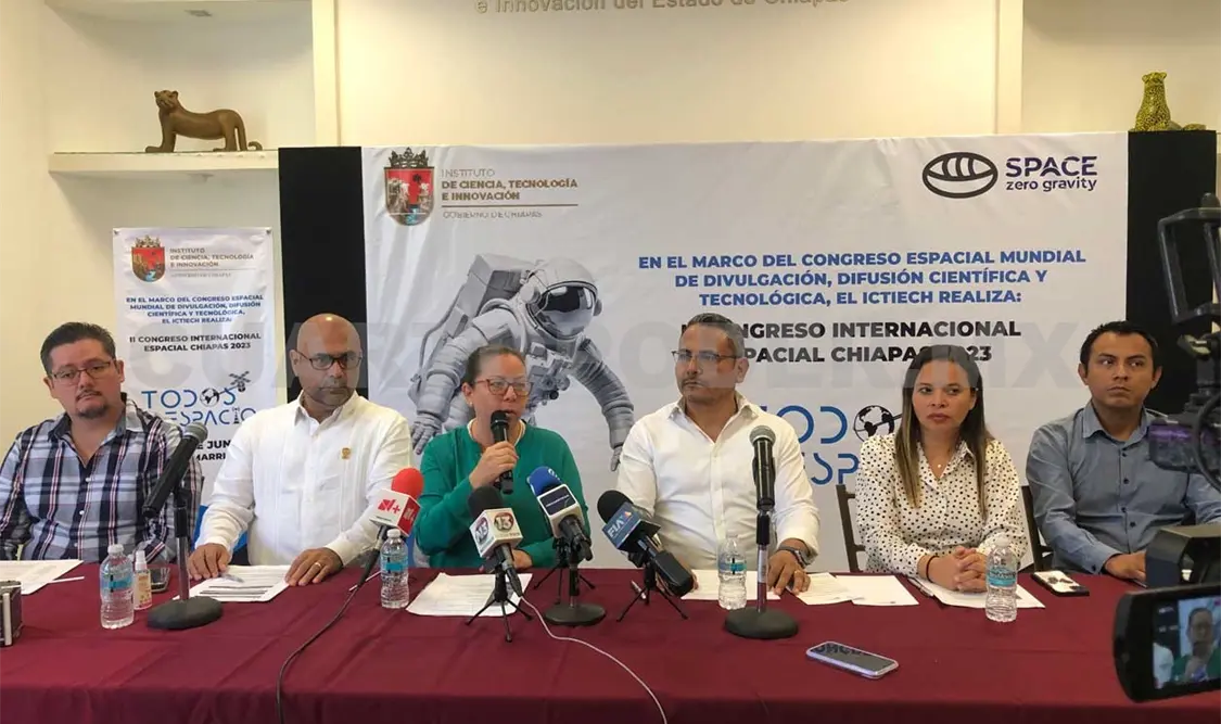 Alistan Segundo Congreso Internacional del Espacio