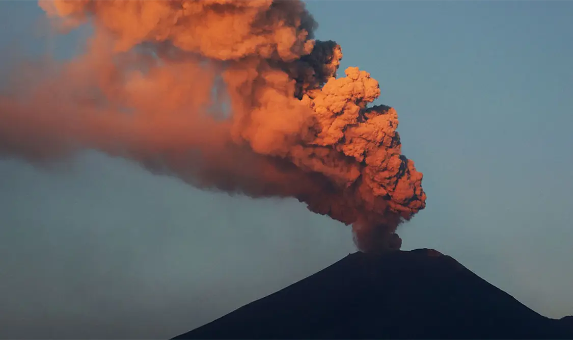 Reportan que Popocatépetl está “desatado”