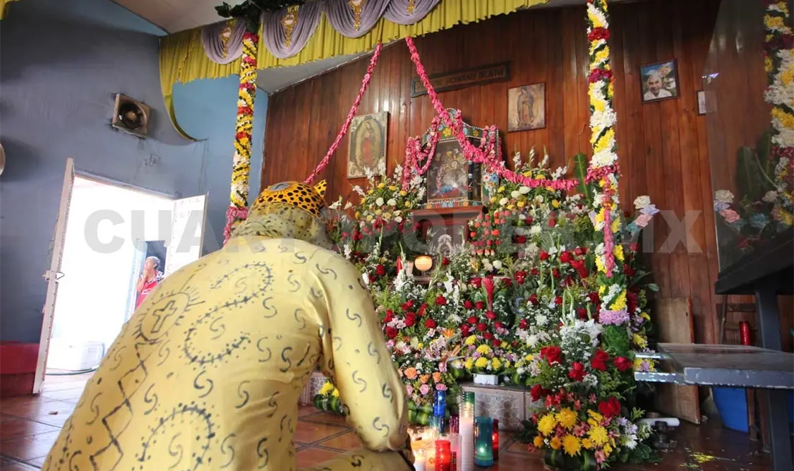 Estos santos tienen una carga de creencias prehispánicas en el imaginario cristiano. Diego Pérez / CP