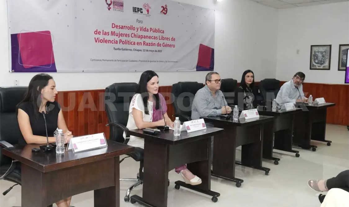 Buscan progreso de participación política de las mujeres