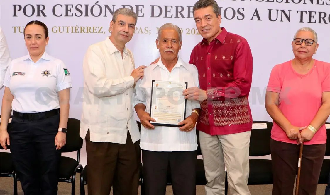 Entrega de concesiones no es una dádiva sino justicia