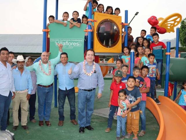 Mariano Rosales entrega sexto parque remodelado