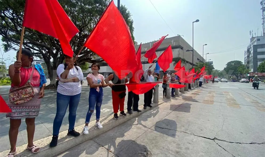 Piden justicia para antorchistas asesinados