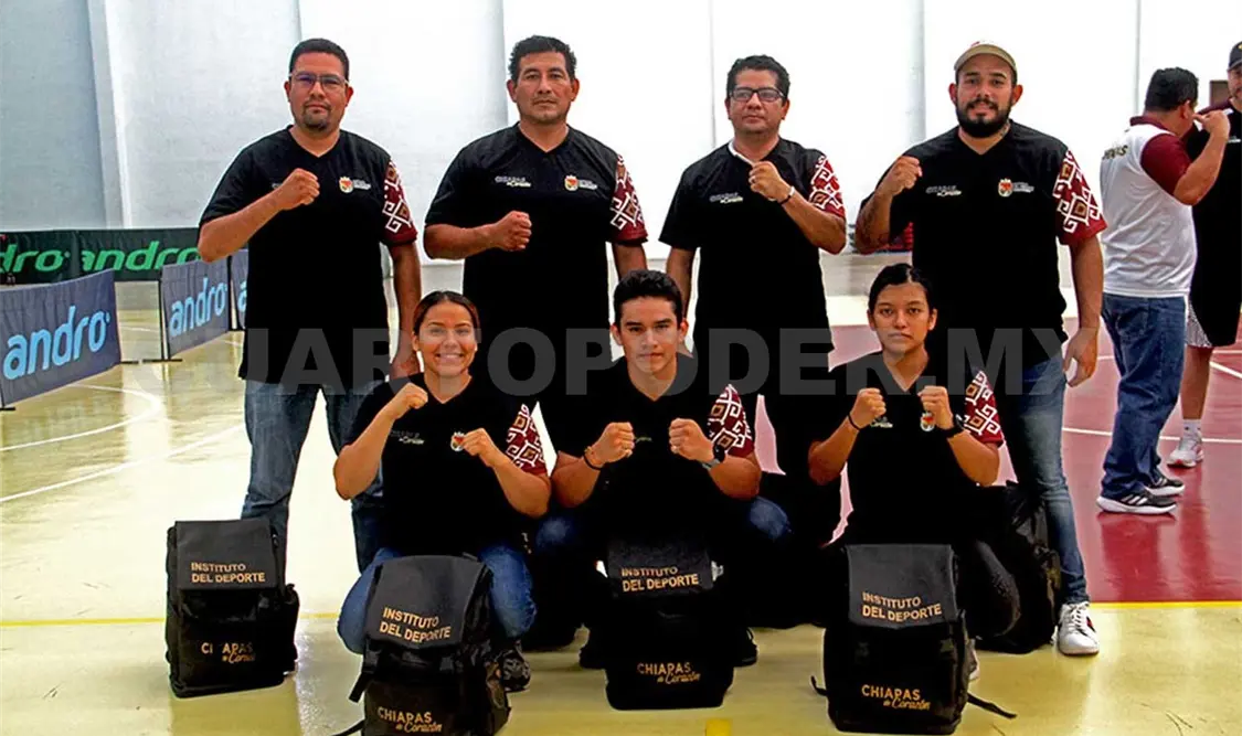 Entregan uniformes a seleccionados chiapanecos