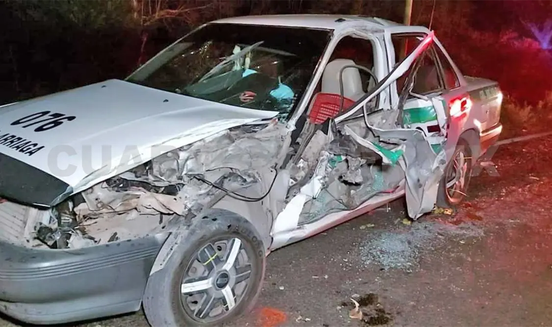 Hijo de alcaldesa provoca accidente; varios heridos