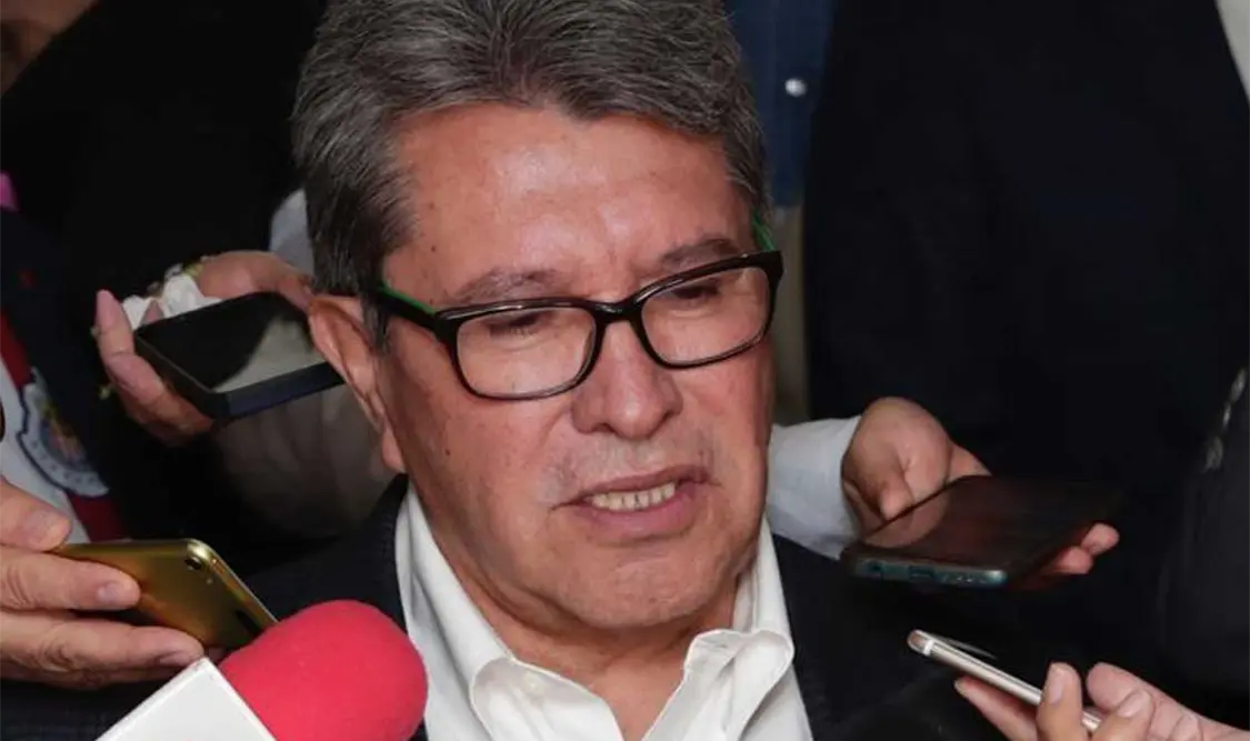 Ricardo Monreal celebró la declinación del PVEM en Coahuila. Cortesía