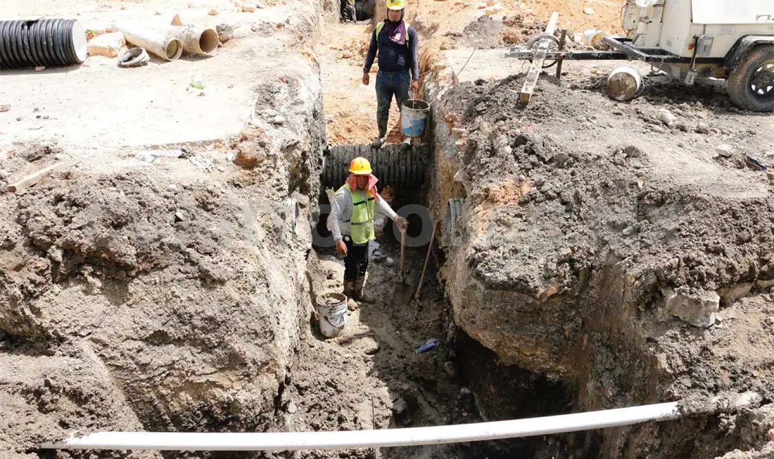 Estas obras incluyen la ampliación de la red de agua potable en la ciudad. Diego Pérez / CP