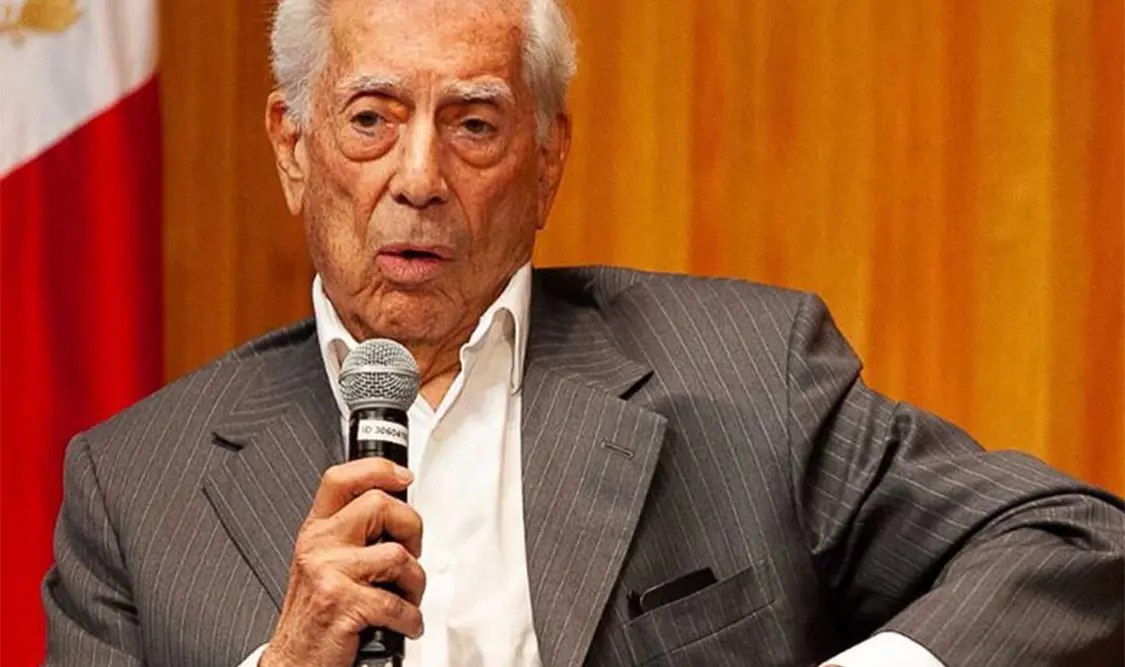 El autor en la V Bienal Mario Vargas Llosa, que finalizó el domingo. Cortesía