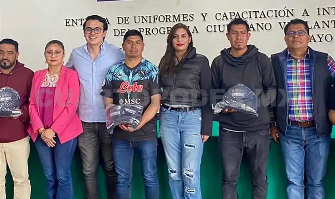 Capacitan y dotan de equipo a ciudadanos