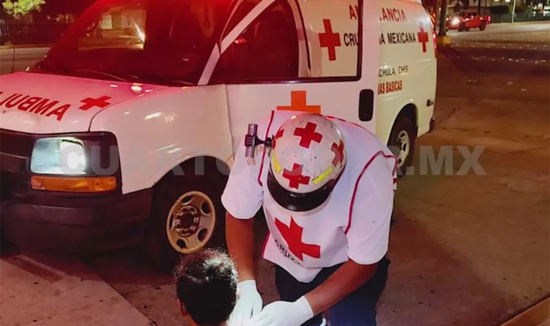Sujeto resulta herido durante riña callejera
