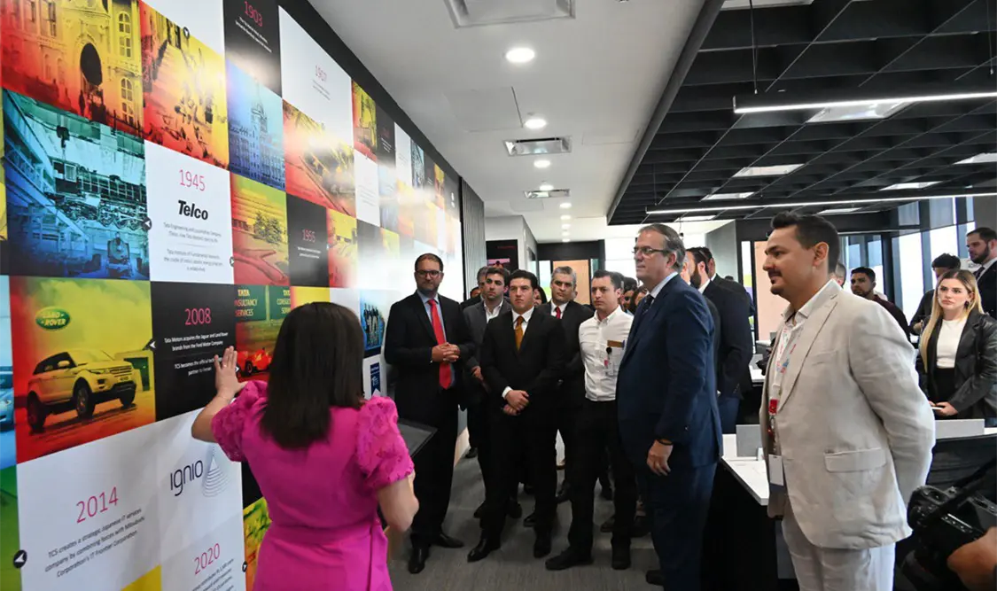Ebrard anuncia inversión india en Monterrey