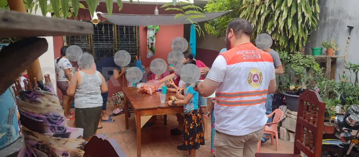 Brindan ayuda a personas de Frontera Comalapa