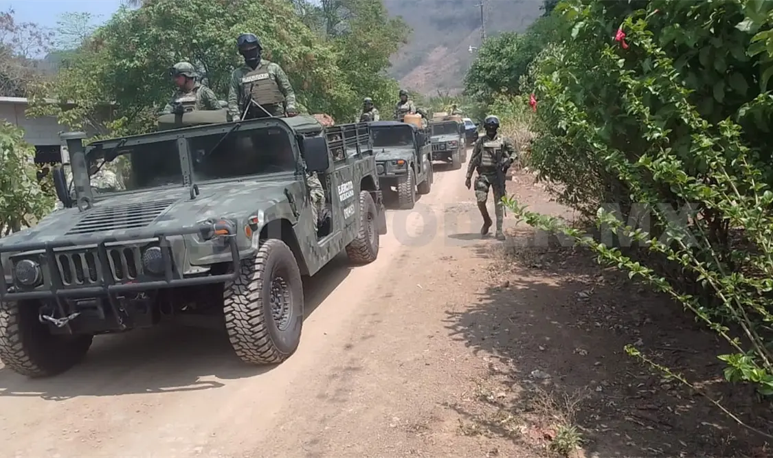 Sedena, GN y policías mantienen operativos