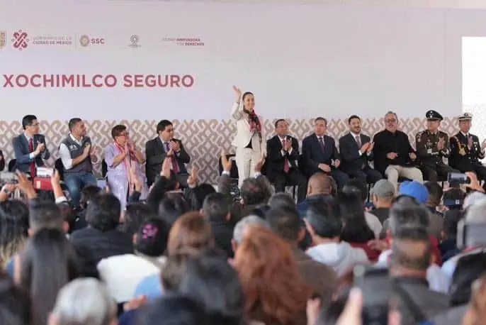 Luchamos por los derechos de las mujeres y porque las mujeres podamos estar en cargos de elección popular: Claudia Sheinbaum. Cortesía