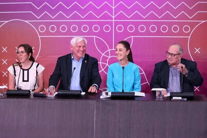Claudia Sheinbaum participó en el octavo foro del conversatorio “La Ciudad y la transformación”. Cortesía