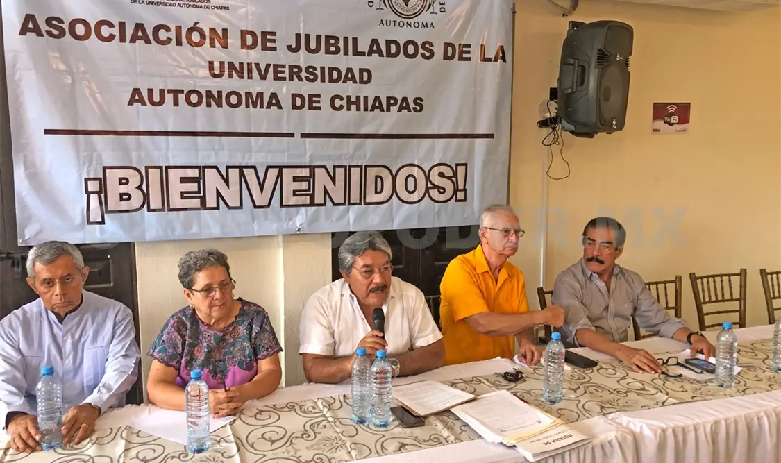Asociación busca proteger a jubilados de la Unach
