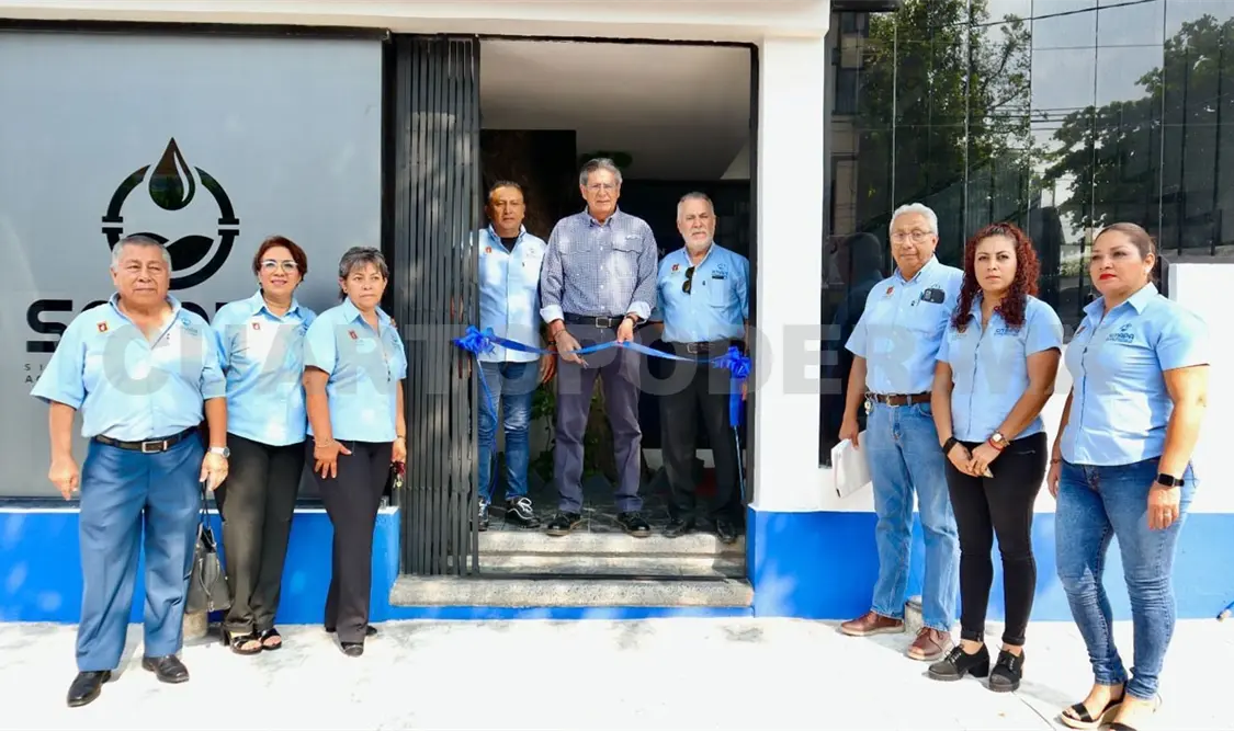 Inaugura Carlos Morales nueva sucursal del Smapa