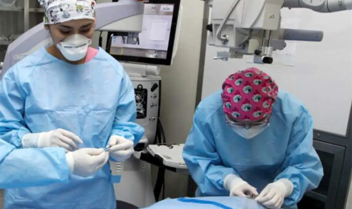 Los pacientes que recibieron alguna intervención quirúrgica. Cortesía