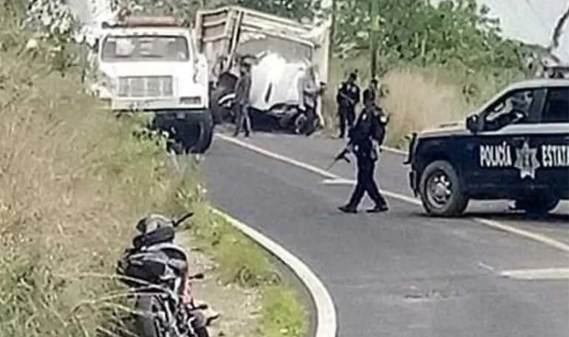 Sujetos dispararon contra el vehículo. Cortesía