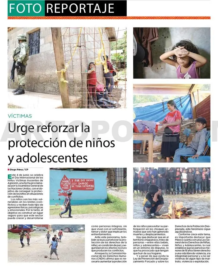 Urge reforzar la protección de niños y adolescentes