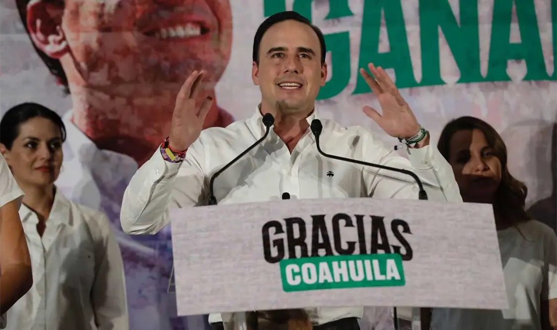 Manolo Jiménez, virtual ganador de Coahuila
