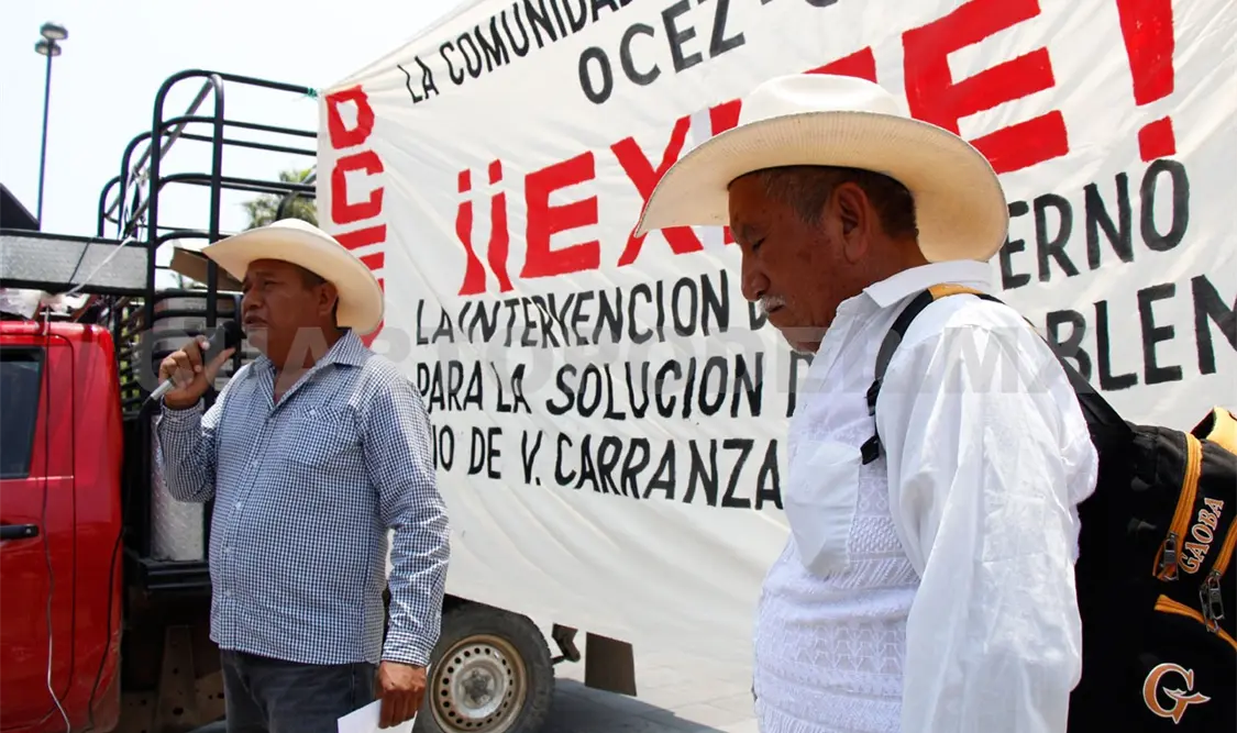 OCEZ-CP suma su sexto día de plantón