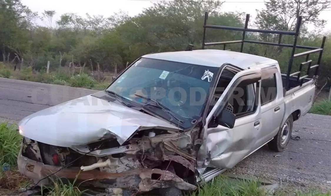 Tres heridos deja accidente carretero