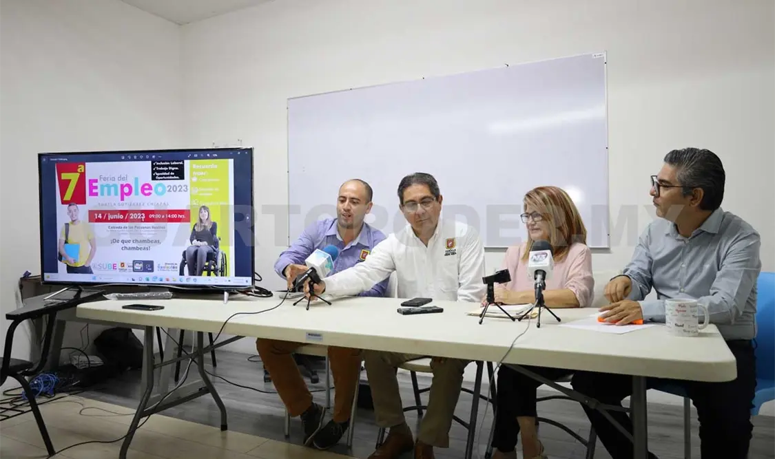 Anuncian 7ª Feria del Empleo en Tuxtla Gutiérrez