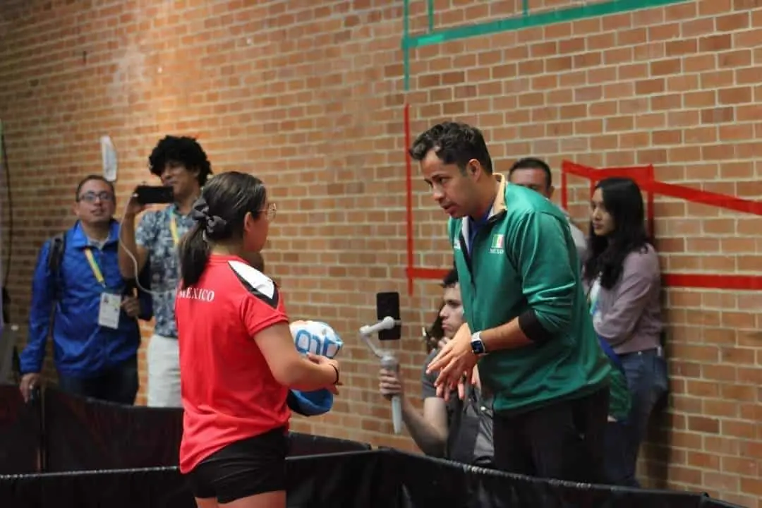 La chiapaneca demostró estar a la altura de los mejores competidores en este campeonato nacional. Cortesía