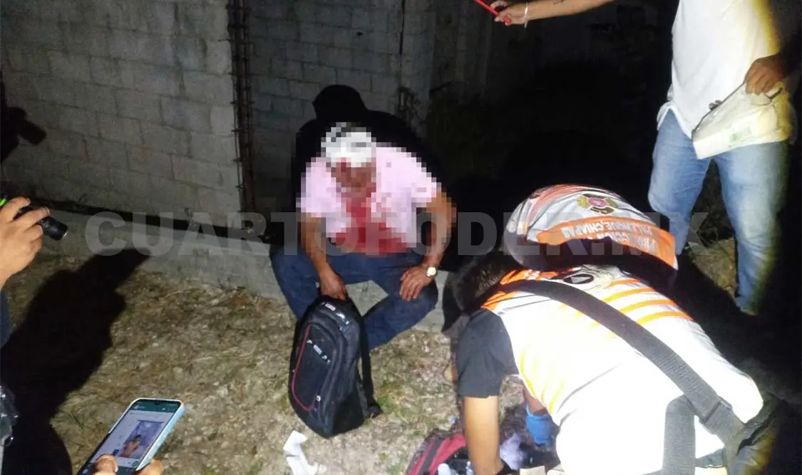 Tunden a un exoficial y lo dejan con la cabeza rota