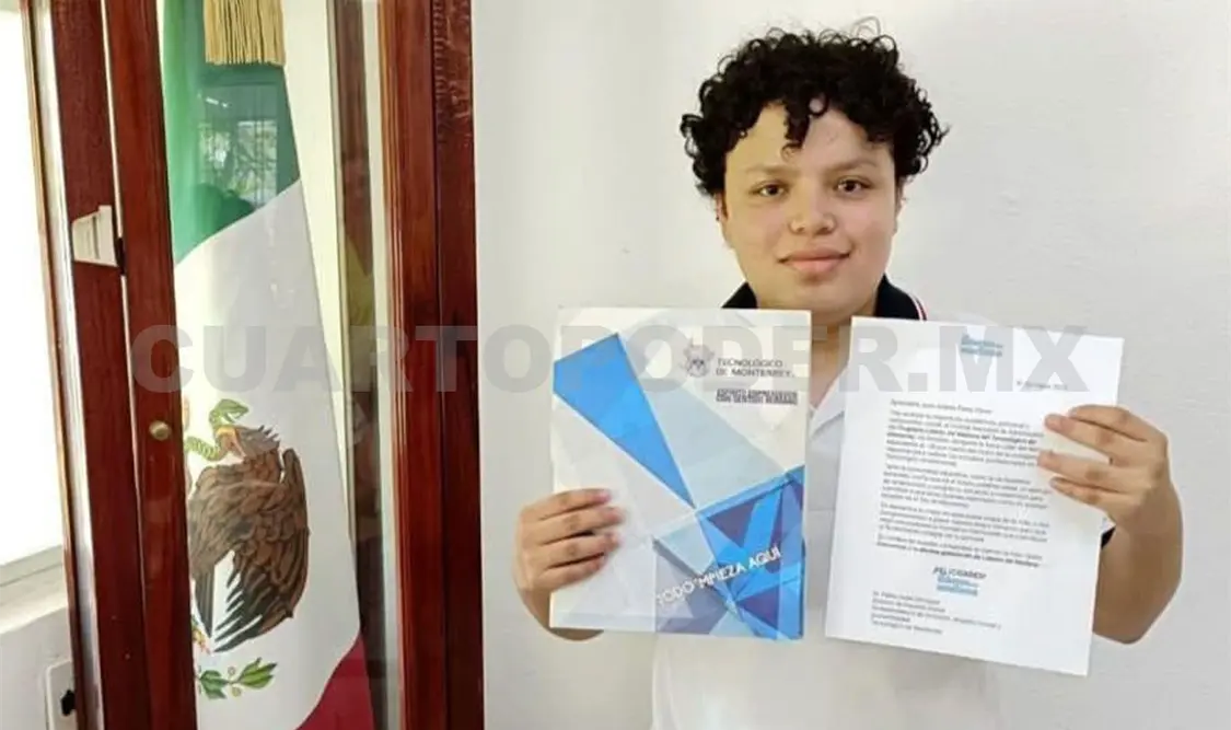 Estudiante chiapaneco logra beca completa