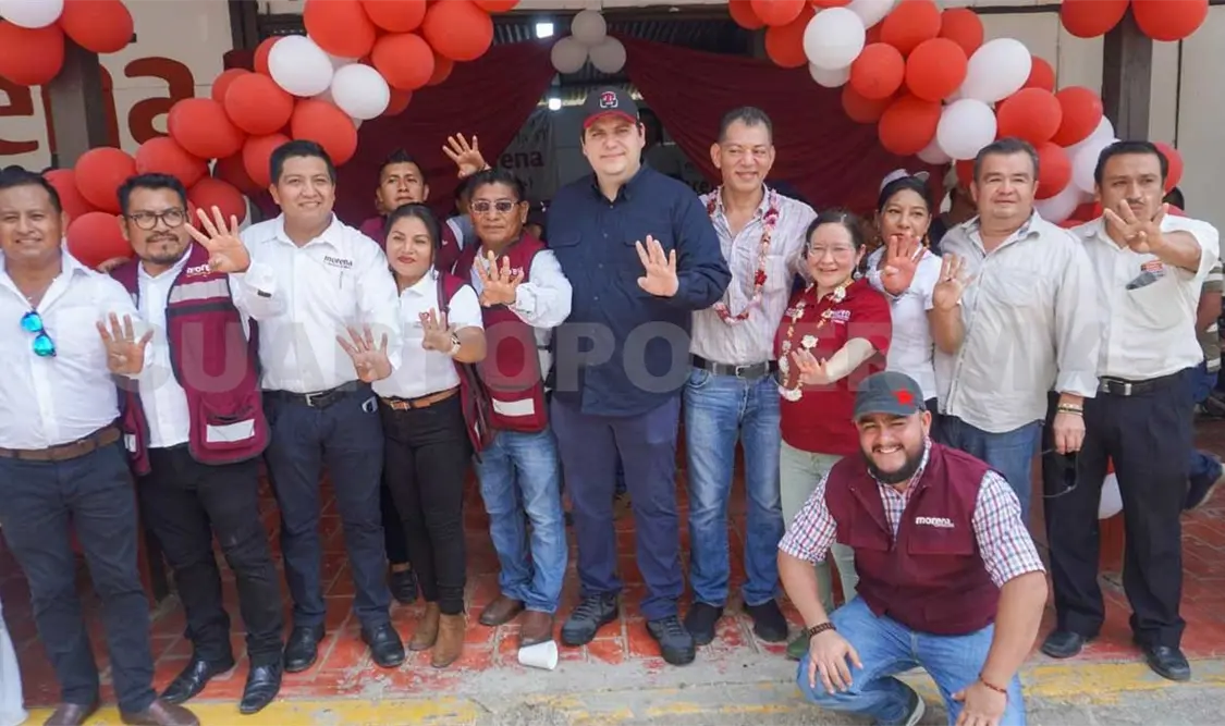 Se reúne Molina con la militancia de Sabanilla