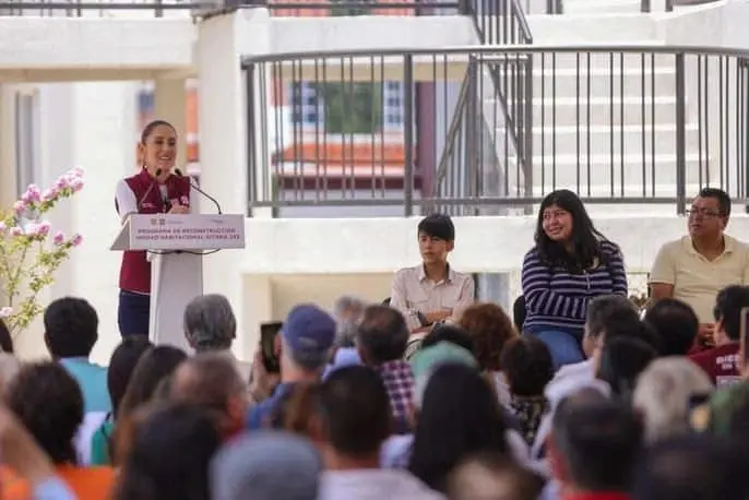 Sheinbaum Pardo aseguró que el domingo lo importante es hablar de la continuidad de la Cuarta Transformación. CP