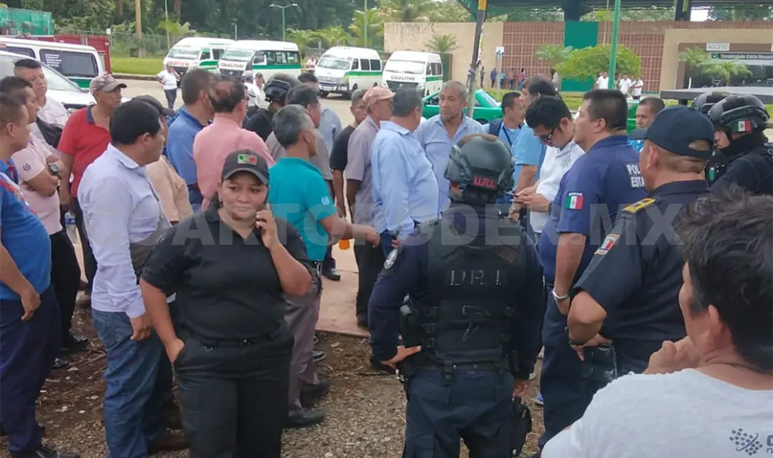 Operativo de SMyT se tornó en acto violento