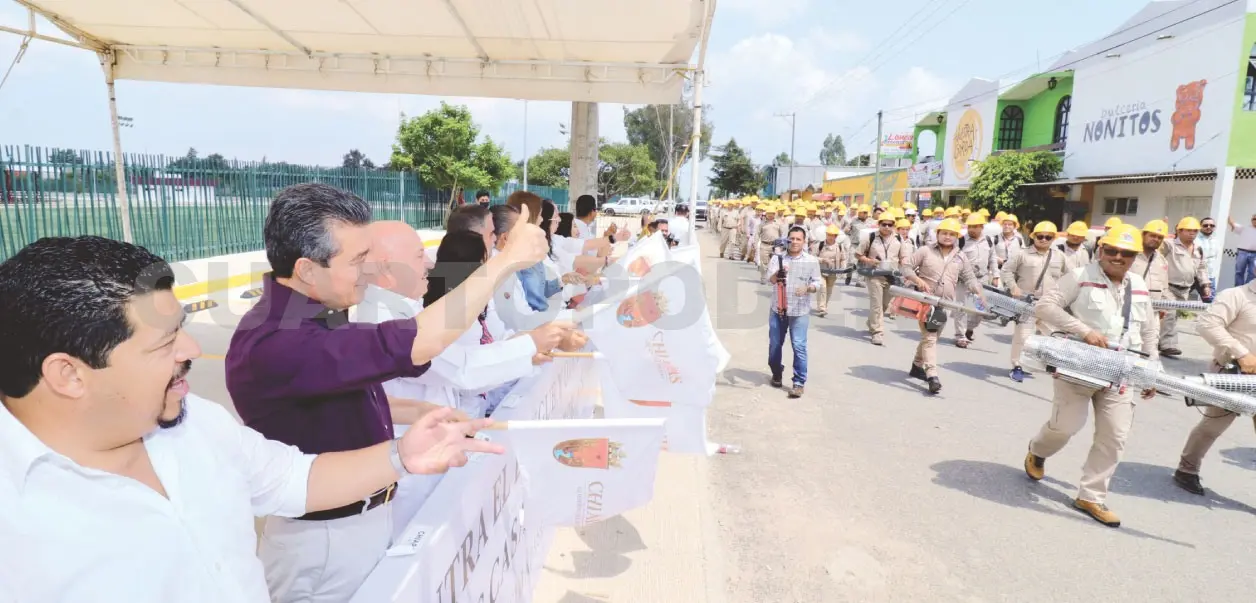 Arrancan acciones contra el dengue y salida de brigadas