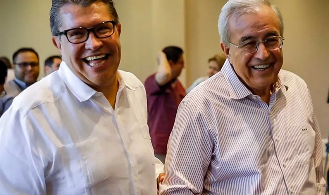 El gobernador de Sinaloa, Rubén Rocha, acompañó al senador Ricardo Monreal Ávila en su visita a la entidad. El Universal