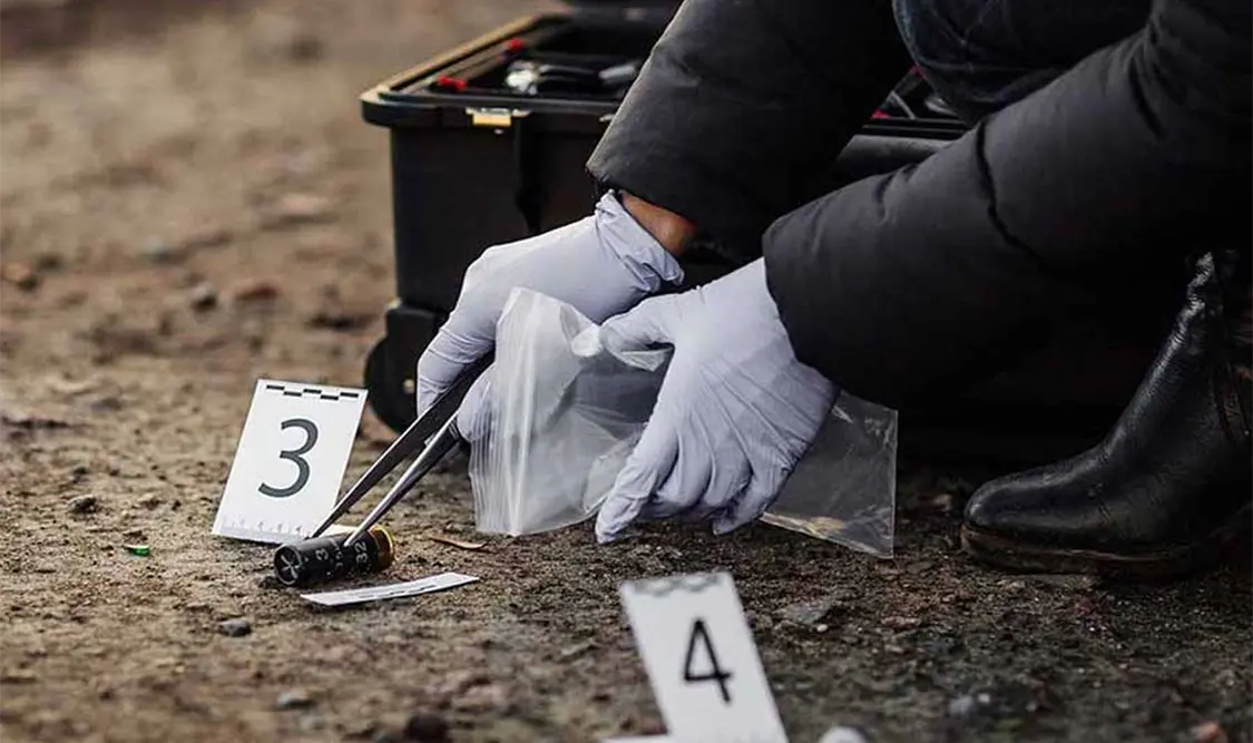 La criminalística es muy usada en la actualidad. Cortesía