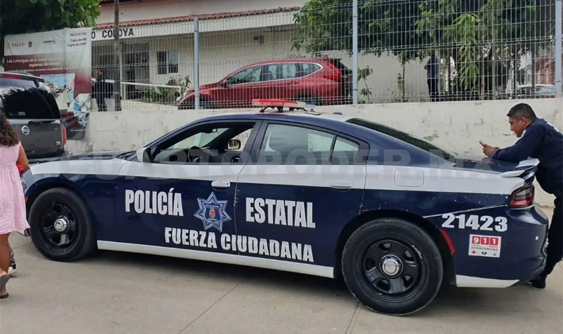 El incidente ocurrió la tarde del sábado en el ejido Copoya de la capital del estado, a donde oficiales se trasladaron para tomar conocimiento. Ulises López / CP