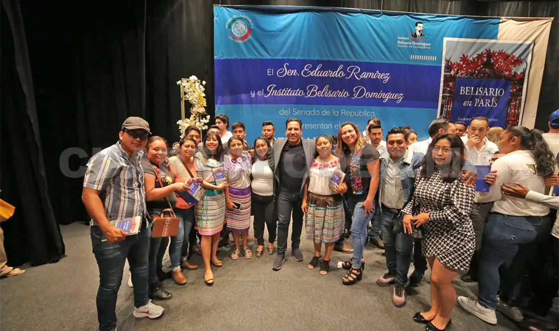 Eduardo Ramírez presenta libro “Belisario en París”