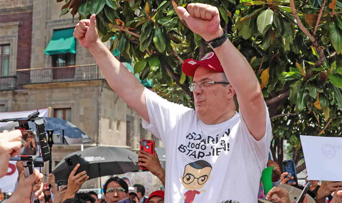Yo ya no regreso a Palacio Nacional hasta 2024: Ebrard