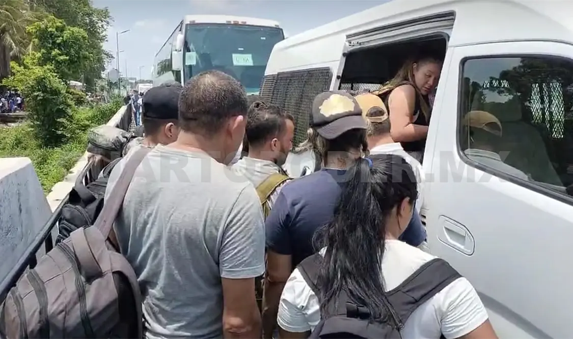Reinician traslado de migrantes hacia Tuxtla Gutiérrez
