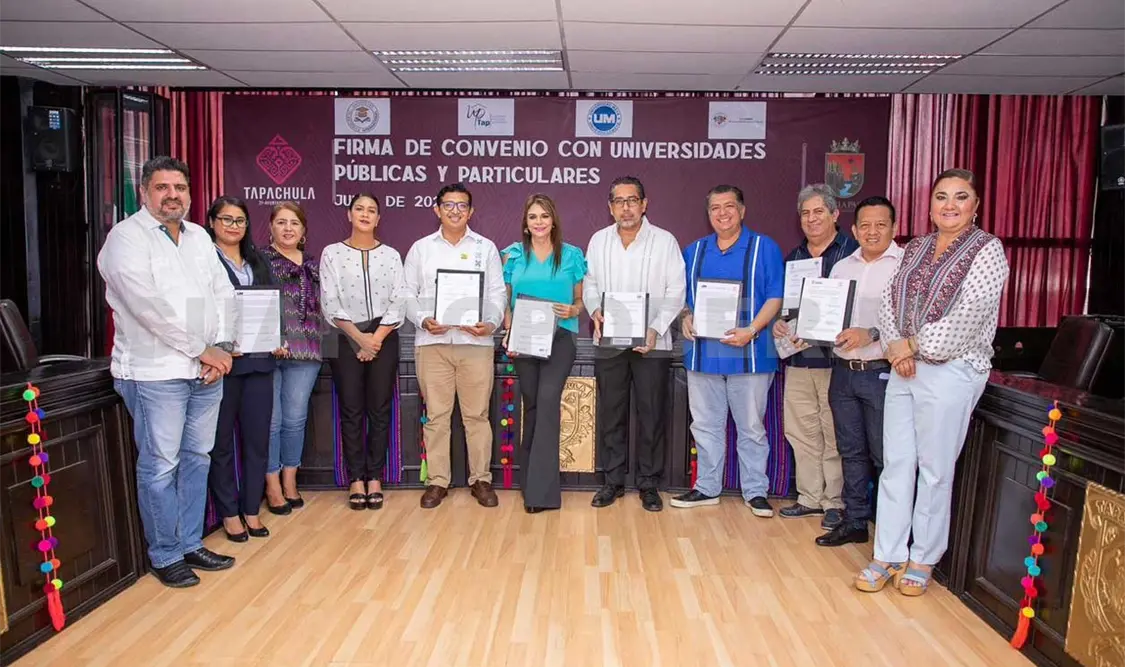 Ayuntamiento y universidades firman convenio