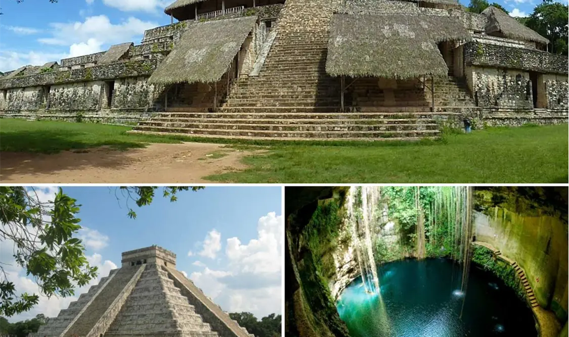 Zonas arqueológicas de Yucatán y Cancún. Cortesía
