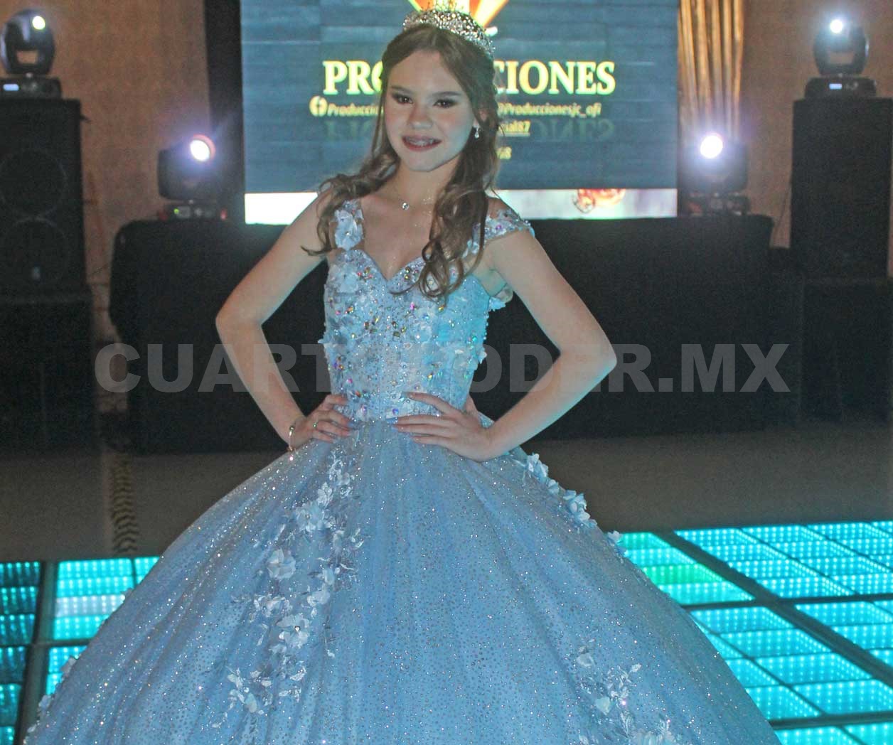 Camila en su gran día