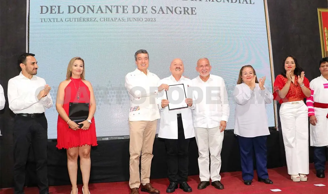 Conmemora REC Día del Donante de Sangre