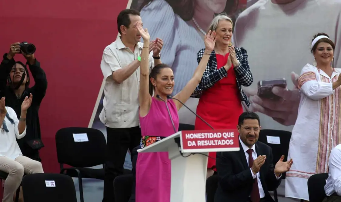Sheinbaum se despide de la CDMX